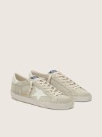 Men's Super-Star in light gray suede with white leather star - Image 2