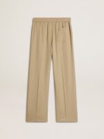 Men's travertine-colored joggers - Image 6