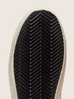 Women's Super-Star LTD in black glitter leather with black leather star - Image 6