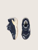 Junior Lightstar in blue leather and mesh with gray leather star - Image 3