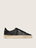 Men's Soul Star in black bio-based nappa