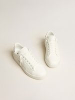 Men's bio-based Purestar with white star and mirror-effect heel tab - Image 2