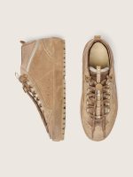 Women's Mid Star Ski in caramel suede with nubuck star and suede heel tab - Image 3