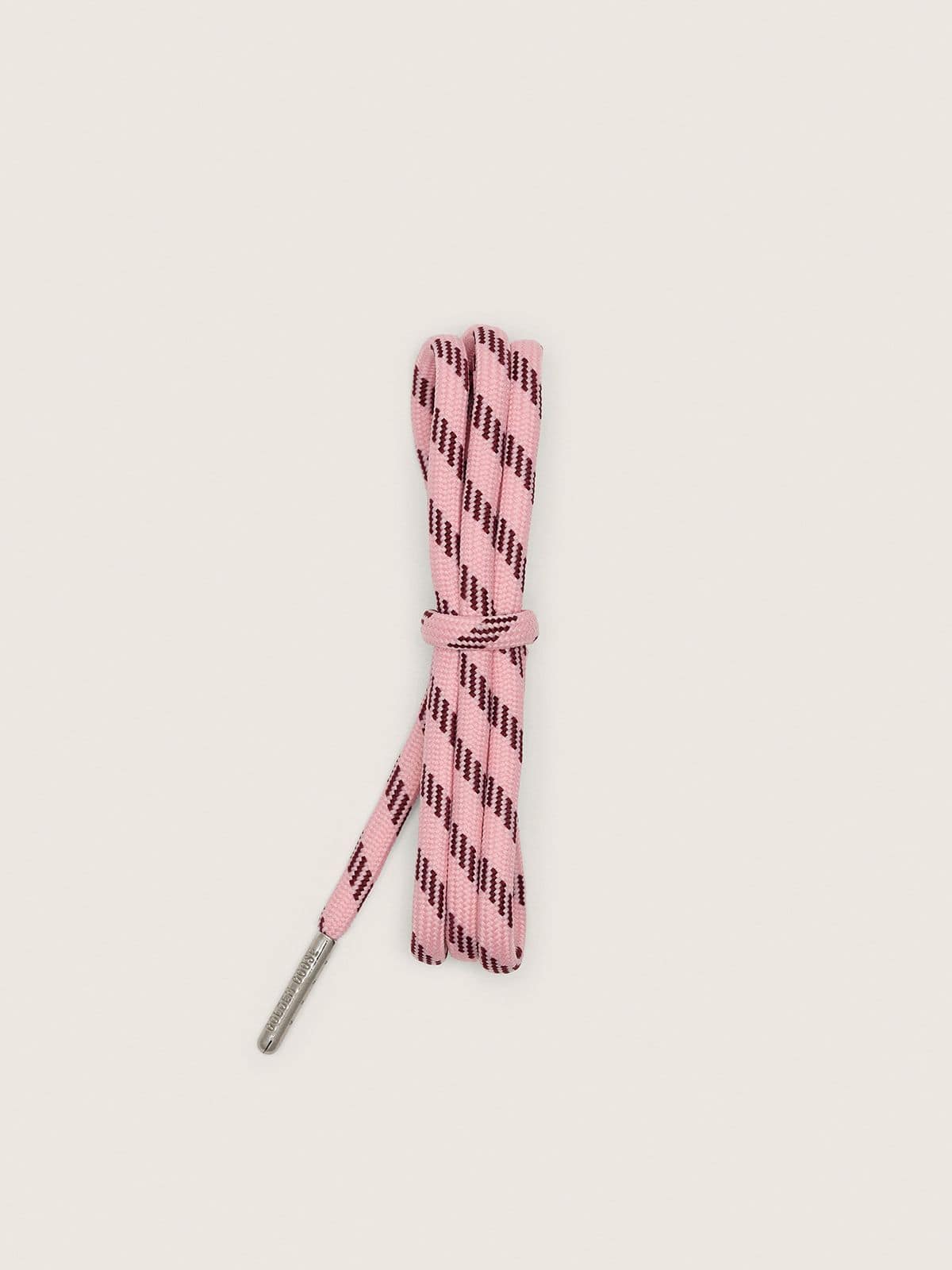 e41b6d75ffbb4e9fe3851459f7f2b67e2c8ffb535f06c578ab8e208b276126c9 Pink and burgundy hiking laces - Image 1