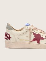 Women's Ball Star LTD in nappa with leather star and silver suede heel tab - Image 5