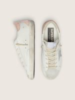 Women's Super-Star in leather with Swarovski crystal star and heel tab - Image 3