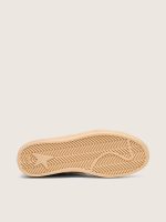 Women's Ball Star in powder-pink suede with metallic gold star - Image 5