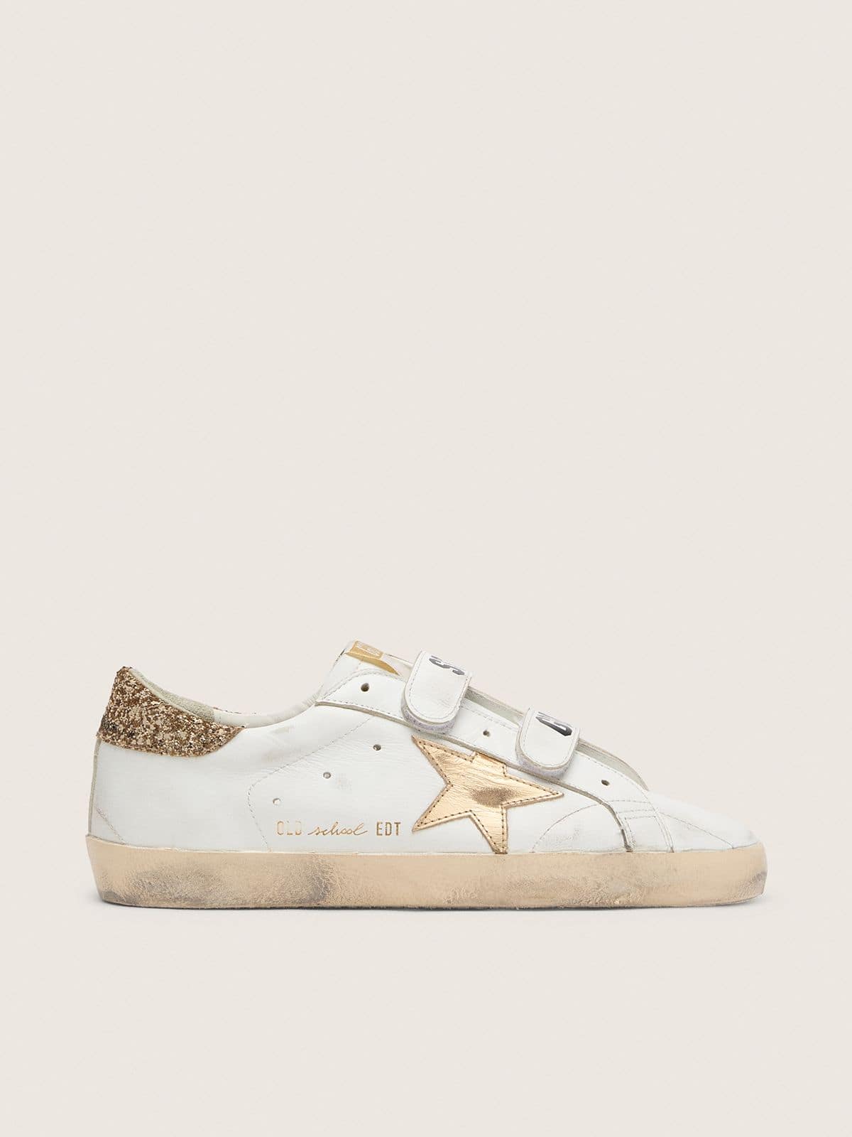 e7cbe796df0cec6647233c929ecffdd8ac0a403737ec112ce216c13076016cd1 Women's Old School with gold star in laminated leather - Image 1