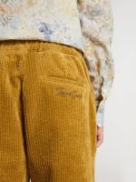 Boys' tobacco-colored chino pants with embroidery - Image 5