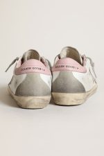 Women's Super-Star with gray suede star and pink leather heel tab - Image 4