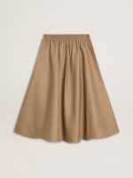 Women's beige circle skirt - Image 5