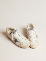 Men's Super-Star with suede star and platinum snake-print leather heel tab - Image 2