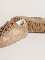 Women's Super-Star Ski in Dolmias and caramel suede with marble nubuck star and heel tab - Image 3