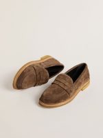 Men's Jerry loafer in dove-gray suede - Image 2