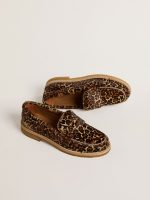 Women's Jerry loafer in leopard-print pony skin - Image 2