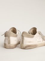Women's Super-Star with gray suede star and heel tab - Image 4