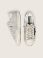 Women's Super-Star in leather with black star - Image 4