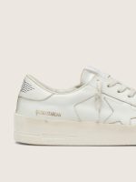 Women's Stardan in total white leather - Image 5