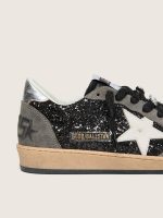 Women's gray and black Ball Star LTD in glitter with Skins - Image 4