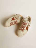 Women's Super-Star with leather star and crocodile-print leather heel tab - Image 2