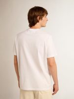 White Star Collection T-shirt with black star on the front - Image 4