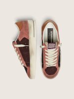 Women's Stardan in pink suede with beige star - Image 3