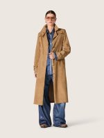 Women's oversized shirt with a lived-in denim effect - Image 3