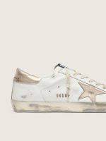 Women's Super-Star with gold sparkle foxing and metal stud lettering - Image 5