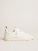 Men's Starter in leather with star on the heel tab