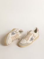 Ball Star with glitter star and pink suede heel tab - Image 2