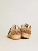 Women's Ball Star in nappa and suede with pony skin star and metallic heel tab - Image 4