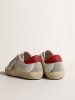 Super-Star Young with suede star and red leather heel tab - Image 4