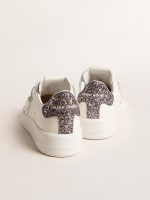 Women's Purestar with white leather star and anthracite glitter heel tab - Image 4