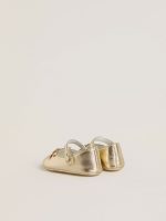 Sofi Baby ballet flats in gold leather - Image 4