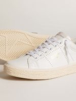 Women's Tennis in white leather - Image 3
