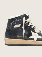 Women's Sky-Star in black nappa with white star - Image 5