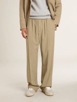 Men's travertine-colored joggers - Image 2