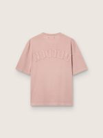 Powder-pink T-shirt with reverse logo on the back - Jersey Capsule - Image 2