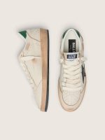 Men's Ball Star with black leather star and green leather heel tab - Image 4