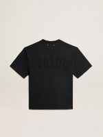 T-shirt in washed black with reverse logo on the back - Jersey Capsule - Image 5