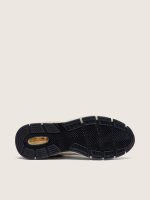 Men's Dad-Star in suede and mesh with white leather star and beige leather heel tab - Image 5