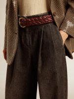 Women's medium-wash cotton pants - Image 4