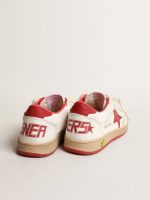 Ball Star Junior in nappa with red leather star and heel tab - Image 4