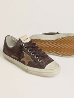 Women's V-Star in brown nubuck with tobacco-colored suede star - Image 3