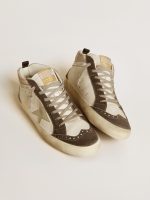 Mid Star with gray leather star and metallic silver leather flash - Image 2