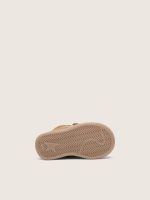 Junior June in tobacco-colored suede with cream leather star - Image 5