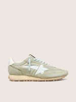 Men's Marathon in sage-green nylon with white star