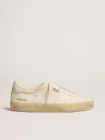 Women's Soul Star in white nappa with white leather heel tab
